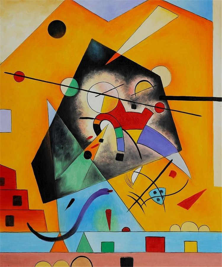 Quiet Harmony 1924 Wassily Kandinsky Abstract Oil Painting